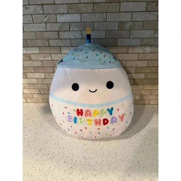 Happy Birthday Squishmallow  Multicolored Squishmallow BZ - Picture 1 of 2